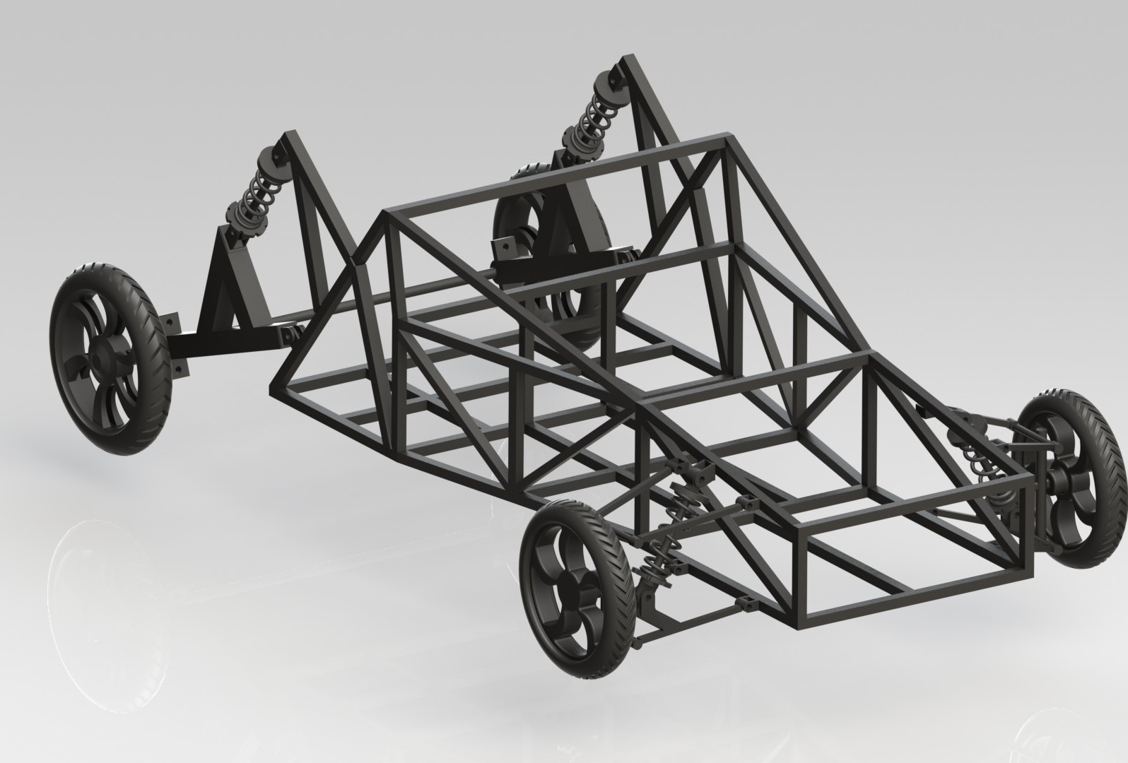 平行个人驱动混合车